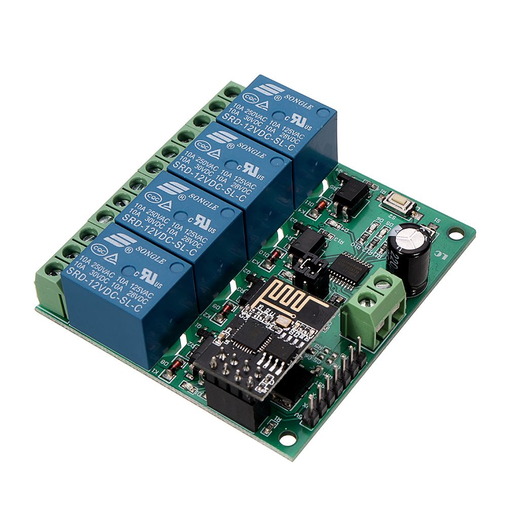 2Pcs-DC12V-ESP8266-Four-Channel-Wifi-Relay-IOT-Smart-Home-Phone-APP-Remote-Control-Switch-Module-1650514