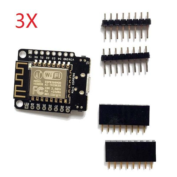 3Pcs-Geekcreit-Mini-NodeMCU-ESP8266-WIFI-Development-Board-Based-On-ESP-12F-1058306