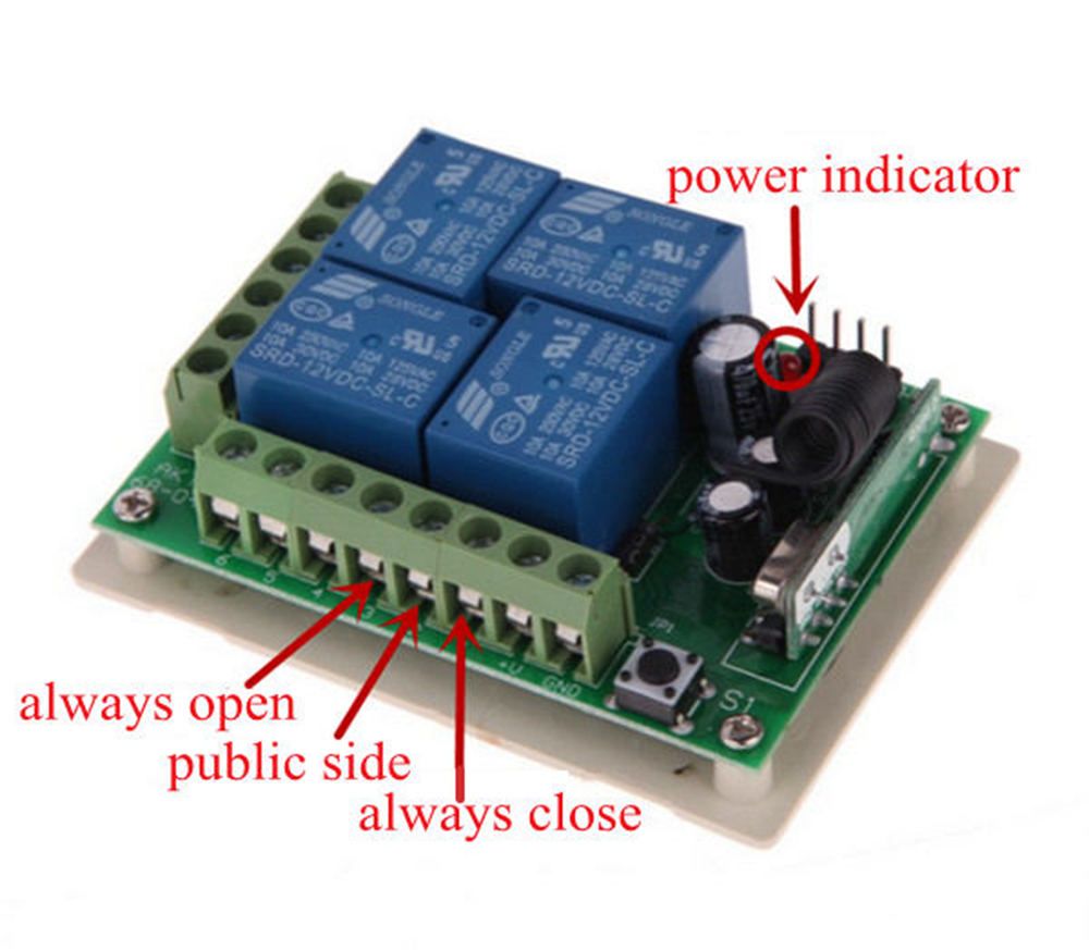 433mhz-DC-12V-Learning-Type-4CH-Channel-Wireless-Remote-Control-Switch-Four-Way-Relay-Control-Module-1337456