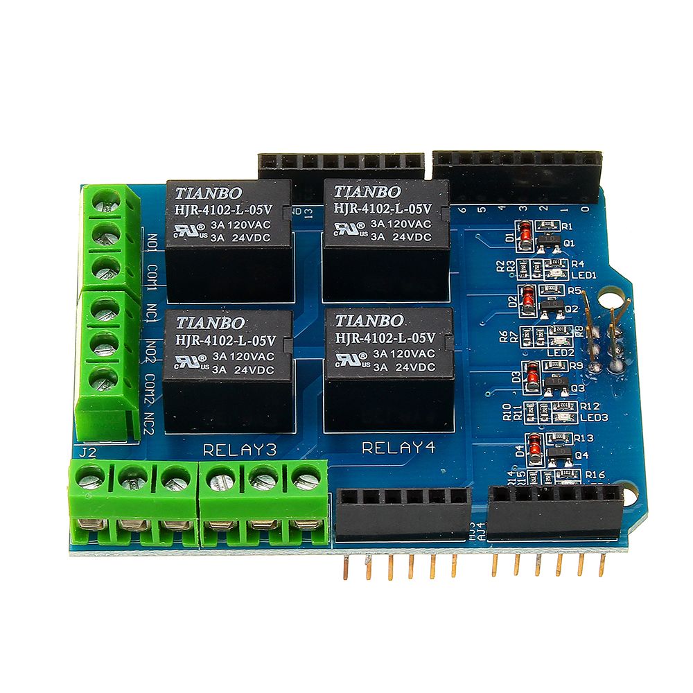 5V-4CH-4-Channel-Relay-Shield-Extended-Relay-Module-Geekcreit-for-Arduino---products-that-work-with--1410873