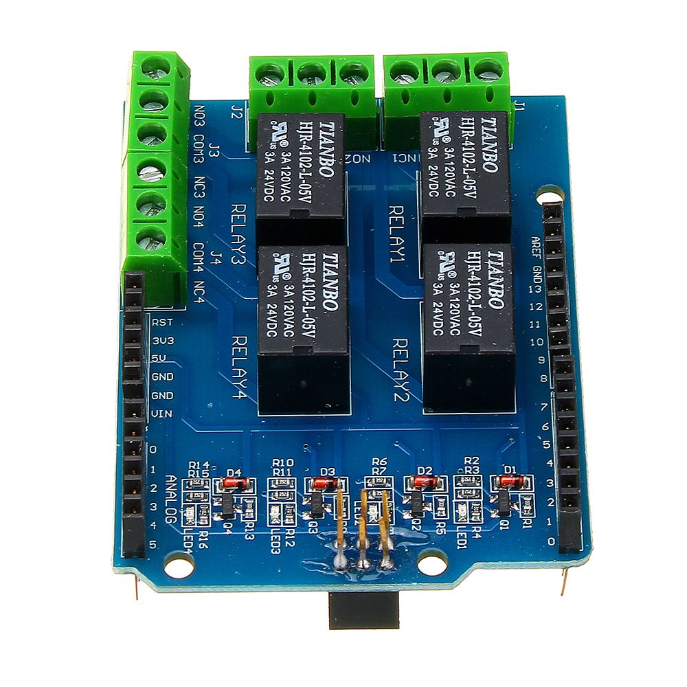 5V-4CH-4-Channel-Relay-Shield-Extended-Relay-Module-Geekcreit-for-Arduino---products-that-work-with--1410873