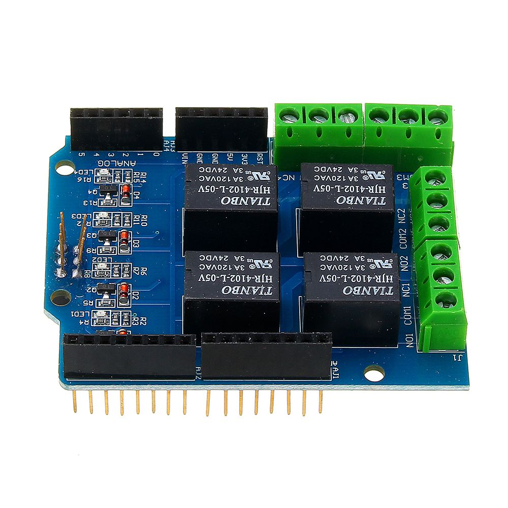 5V-4CH-4-Channel-Relay-Shield-Extended-Relay-Module-Geekcreit-for-Arduino---products-that-work-with--1410873