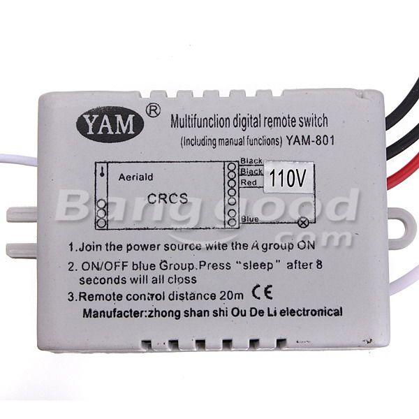 AC110V-Wireless-1-Channel-ONOFF-Light-Lamp-Remote-Control-Switch-956940