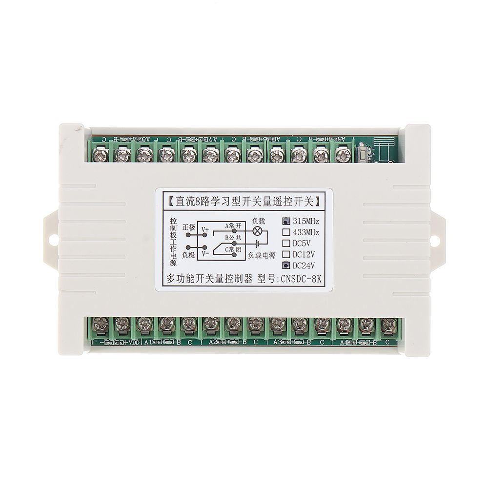DC12V24VAC220V-8CH-Channel-Wireless-Remote-Control-Switch-Receiving-Module-With-Industrial-Remote-Co-1573081