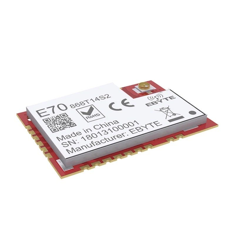 Ebytereg-E70-868T14S2-CC1310-868MHz-25mW-UART-SOC-Wireless-Receiver-Transceiver-SMD-IOT-RF-Module-1764303