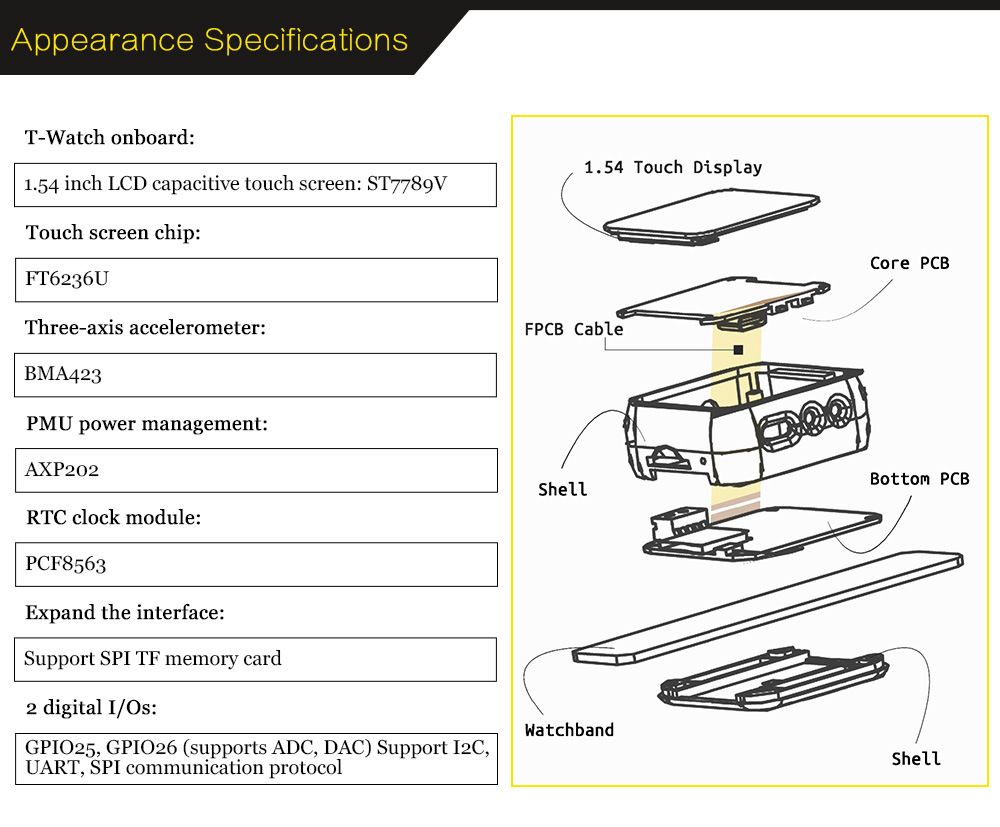 LILYGOreg-TTGO-T-Quick-T-Watch-Motor-Ball-MiNi-Car-And-Motor-Components-And-PCB-Expansion-Function-B-1609464