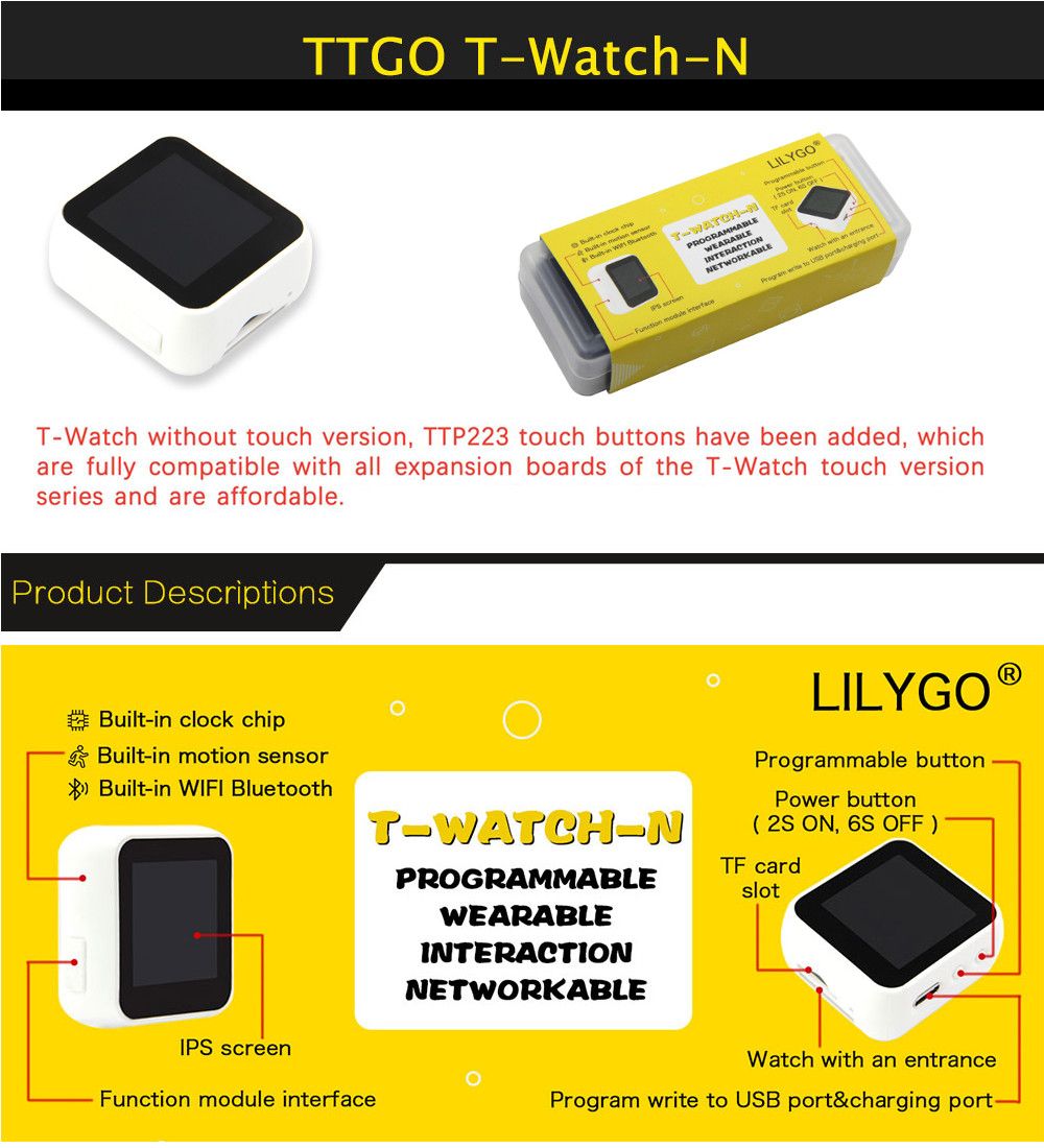 LILYGOreg-TTGO-T-Watch-Without-Touch-Screen-Version-TTP223-Touch-Button-Programmable-Wearable-Enviro-1692089