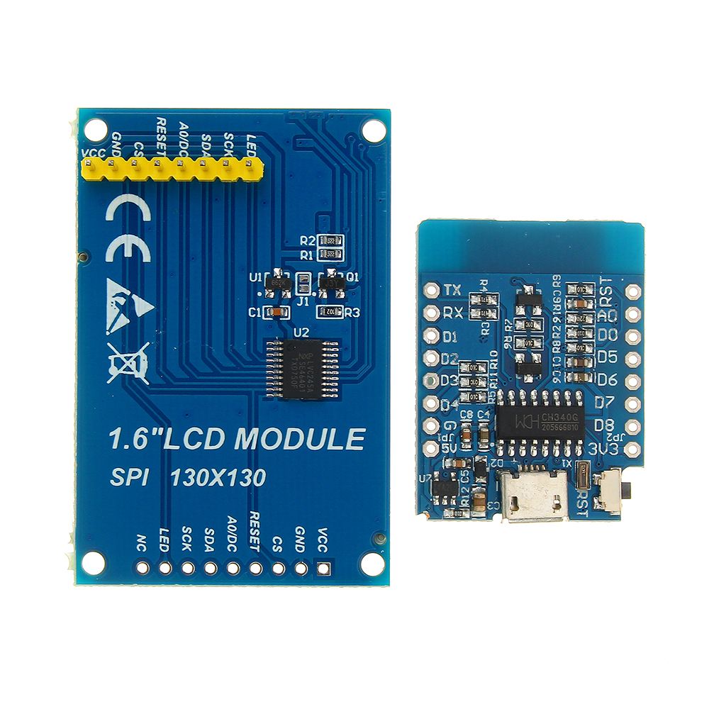 Mini-D1-ESP-12F-N-ESP8266-Development-Board--16-inch-TFT-LCD-Screen-Module-with-DuPont-Line-Geekcrei-1425041