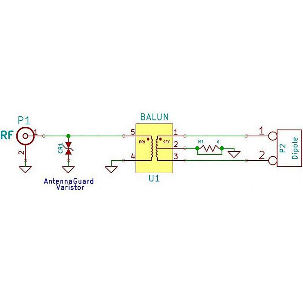 SMA-F-Receiver-Mini-19-Antenna-HF-Balun-G10-003-for-160m-6m-Amateur-Frequency-Bands-SGA998-1635304