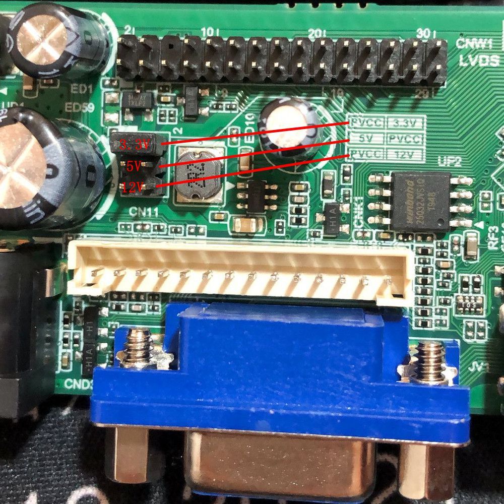 TSK105A03-Universal-LCD-LED-TV-Controller-Driver-Board-TVPCVGAHDMIUSB7-Key-Button2ch-8bit-30-LVDS-Ca-1401659