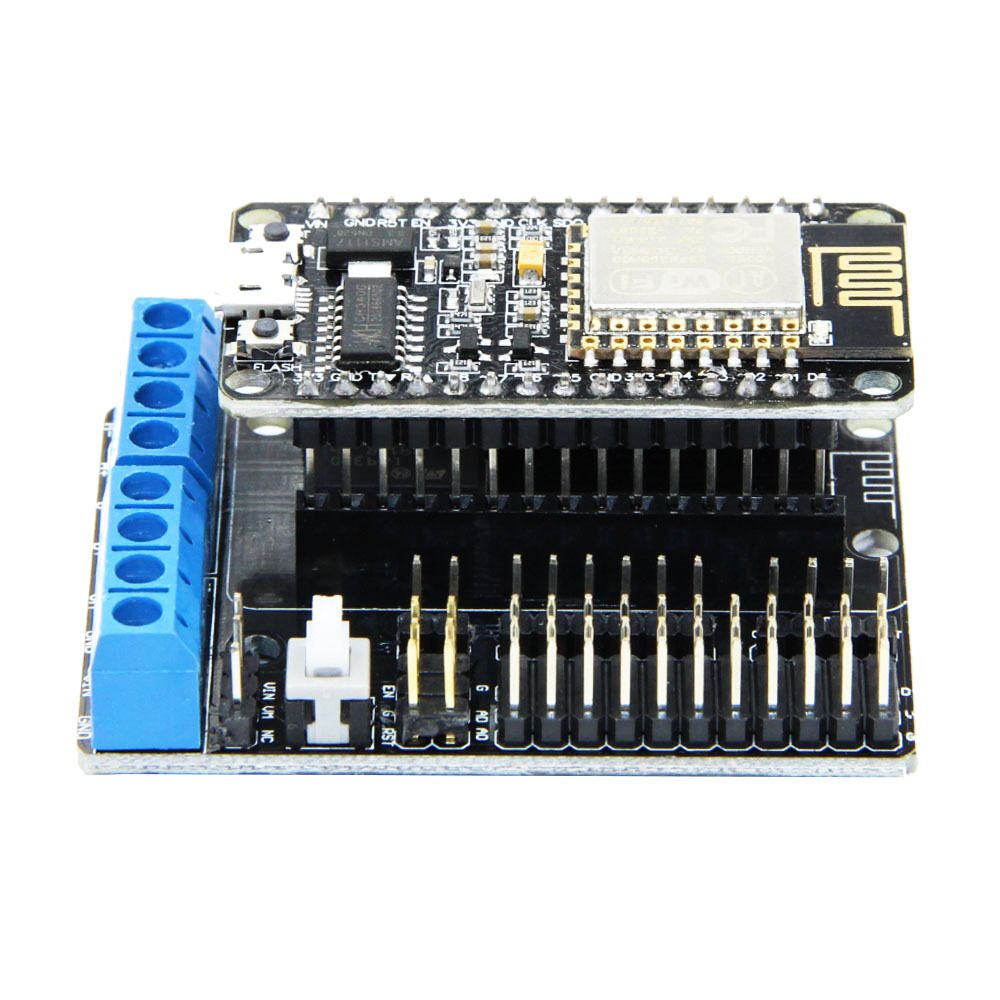 V2-ESP8266-Development-Board--WiFi-Driver-Expansion-Board-For-IOT-NodeMcu-ESP12E-Lua-L293D-Geekcreit-1411134