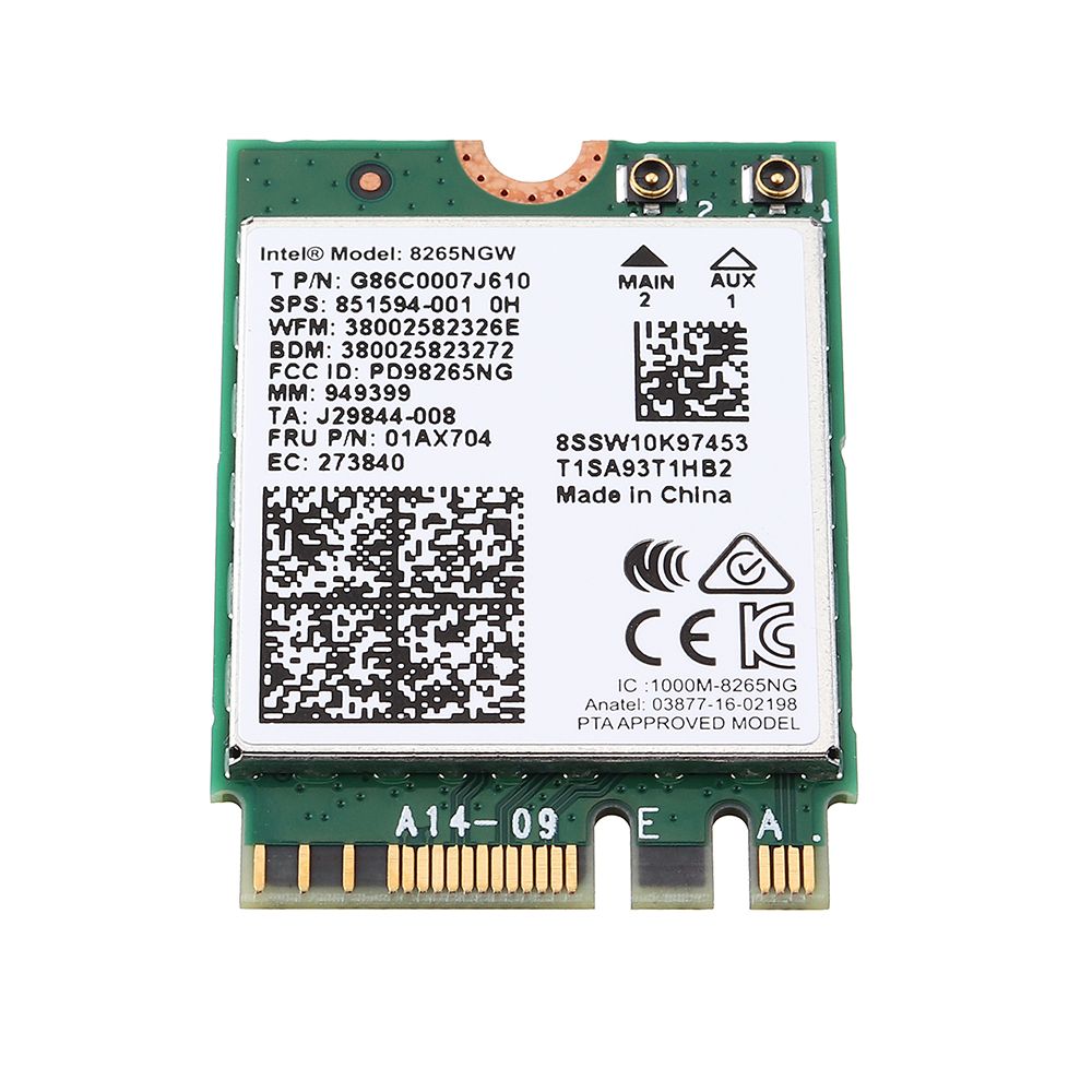 Waresharereg-Wireless-Network-Card-Intel-8265AC-8265NGW-24G5G-WIFI-bluetooth-42-Module-For-Jetson-Na-1526308