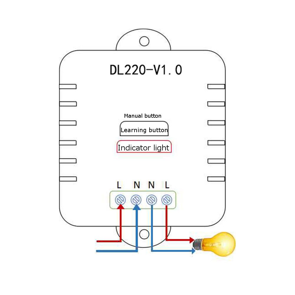 Wide-Voltage-AC85V-250V-Wireless-Remote-Control-Switch--Round-Button-Transmitter-1569077