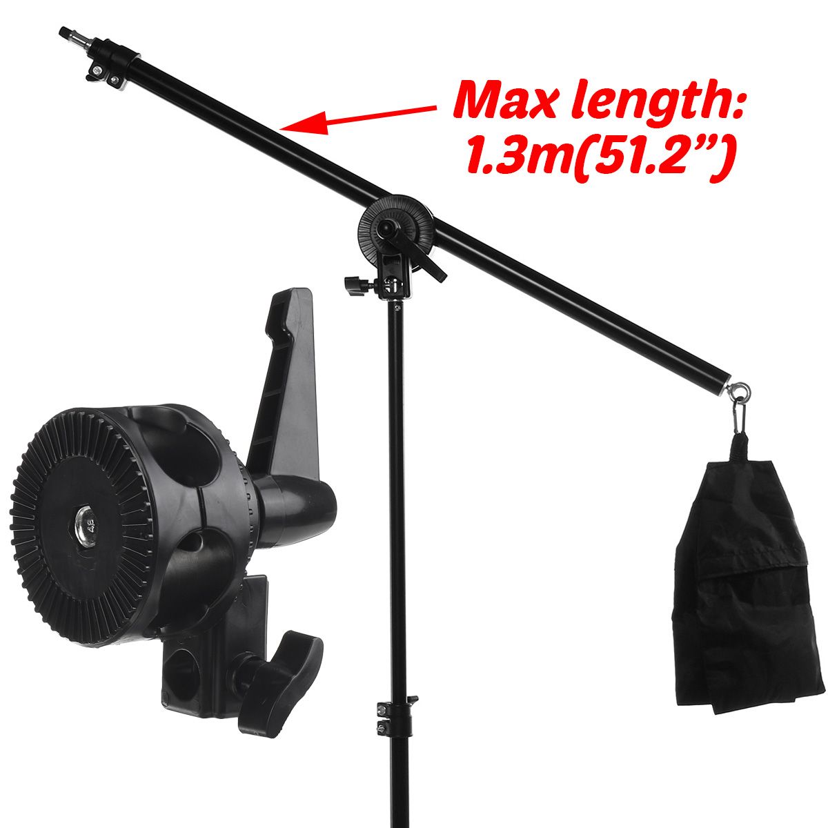 4-Heads-Photography-Studio-Video-Softbox-Lighting-Lamp-Tripod-Stand-Arm-Kits-AU-1739383