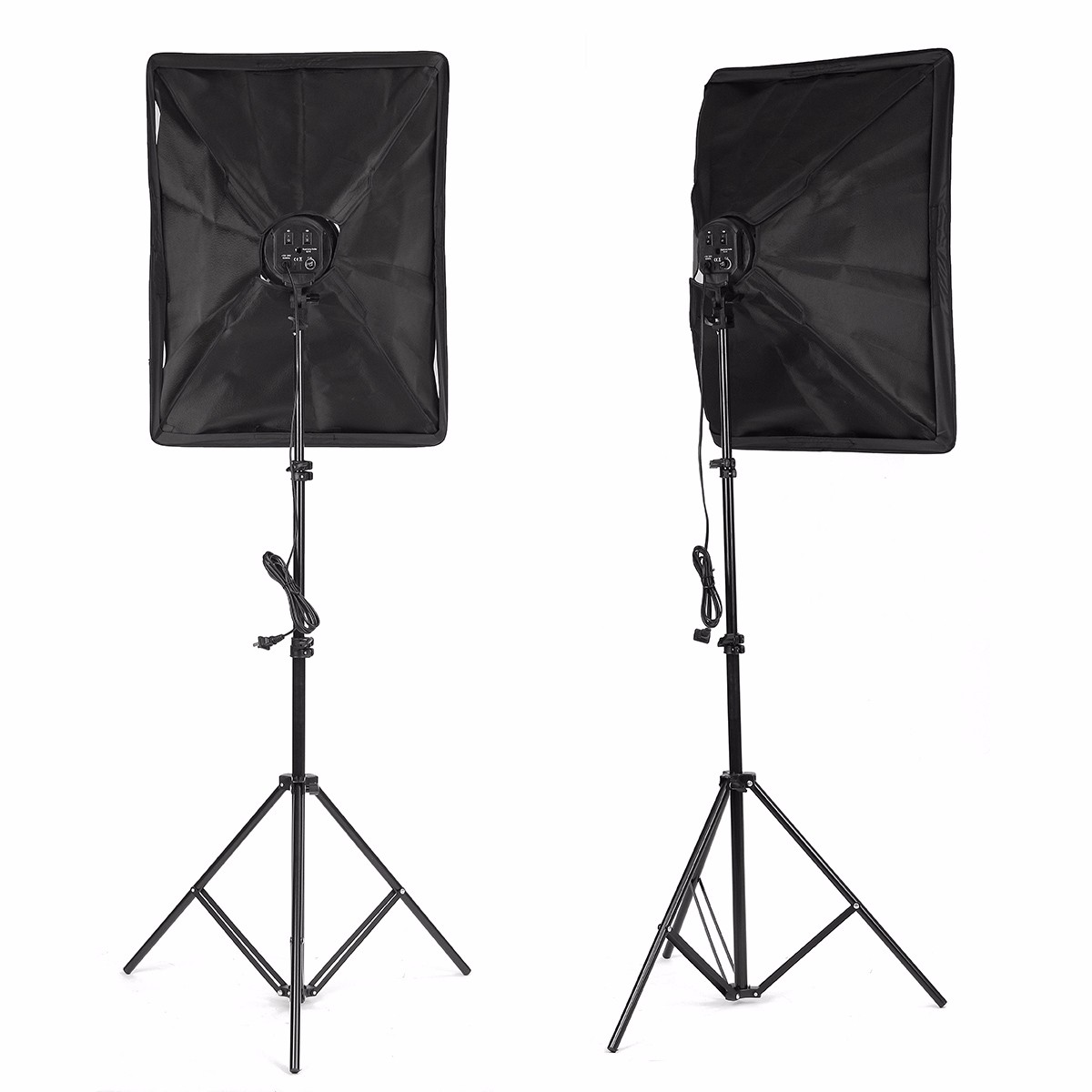 Photo-Video-Studio-Lighting-Kit-4-Socket-E27-Lamp-Holder-Softbox-Light-Stands-1110422