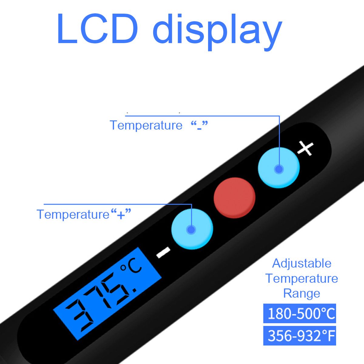 101PCS-60W-Wood-Burning-Woodwork-Pen-Set-Electric-Solder-Iron-Burner-Kit-LCD-1647509