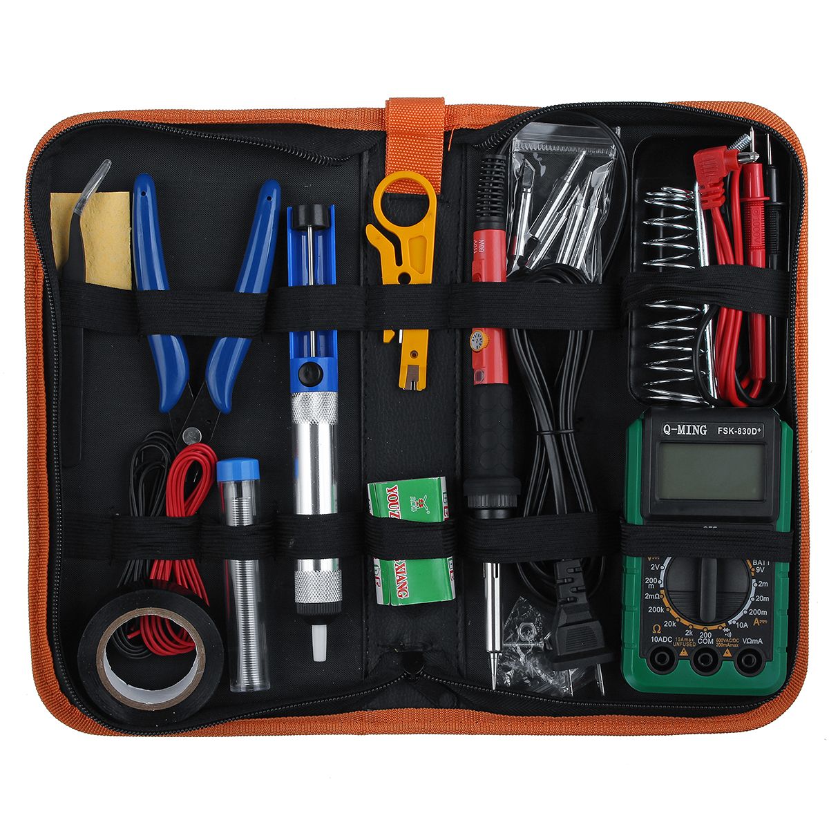 110V-60W-22Pcs-Electric-Adjustable-Temperature-Soldering-Iron-Kit-Welding-Tool-With-Multimeter-1656185
