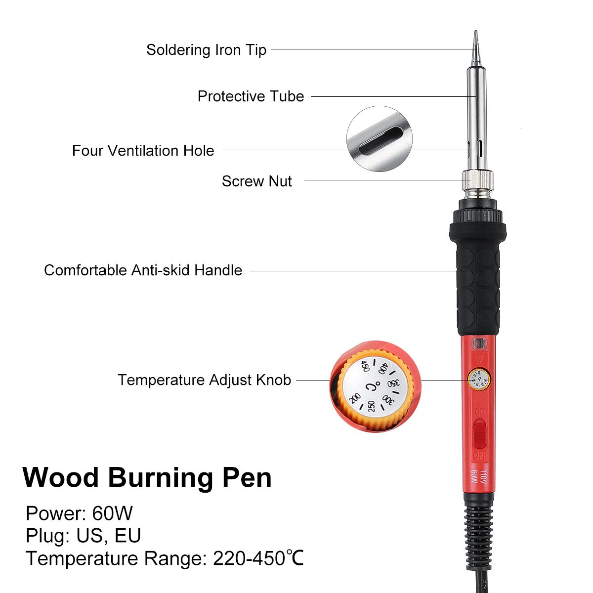 110V-60W-22Pcs-Electric-Adjustable-Temperature-Soldering-Iron-Kit-Welding-Tool-With-Multimeter-1656185