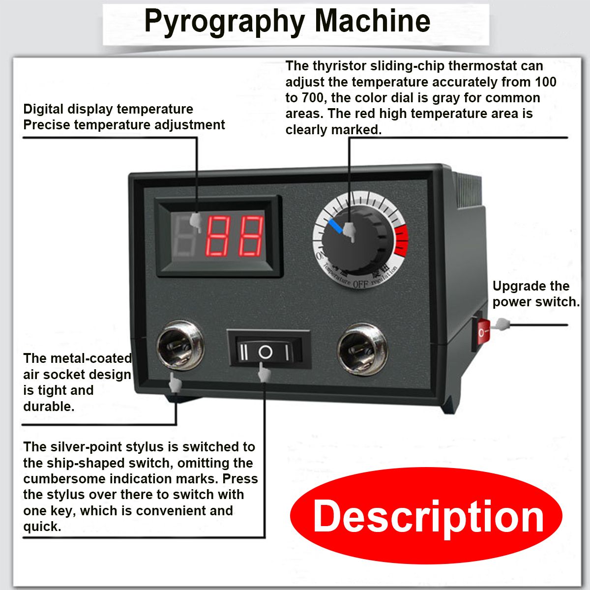 110V220V-Digital-Multifunction-Pyrography-Machine-Gourd-Wood-Craft-2Pen23Tips-1734407