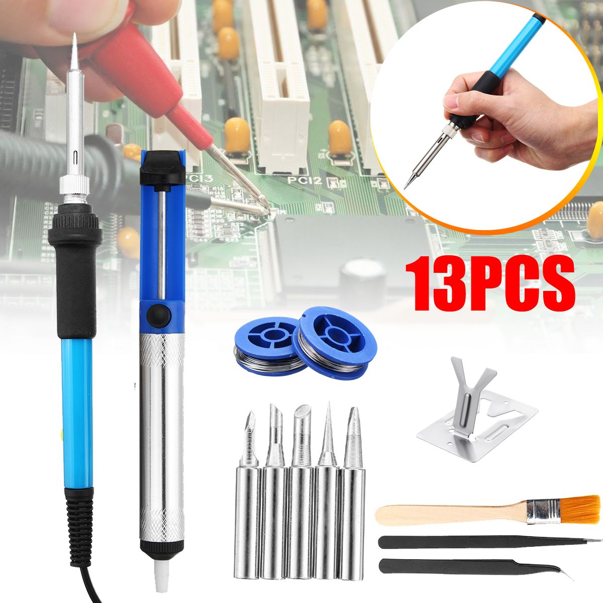 13Pcs-60W-110V220V-Electric-Solder-Iron-Welding-Tool-Soldering-Wire-Iron-Tips-1423185
