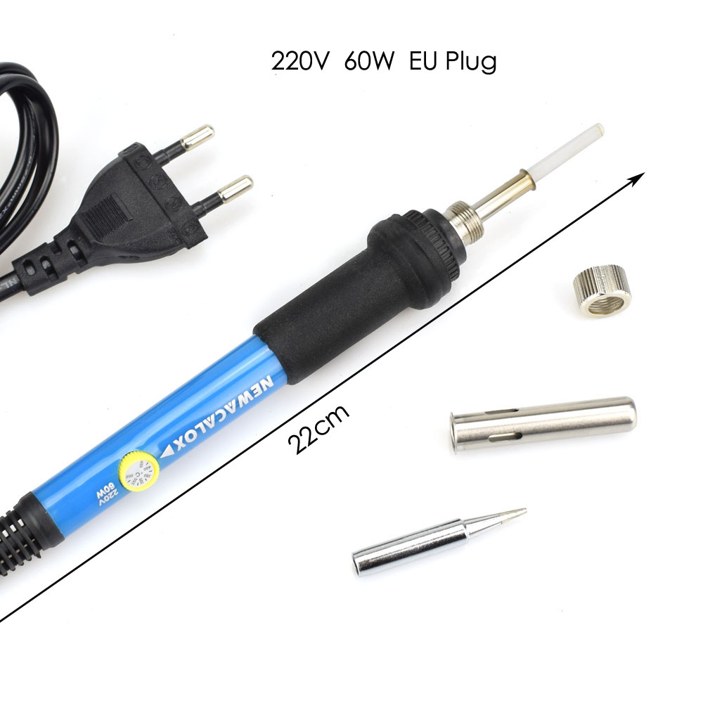 220V-60W-Temperature-Adjustable-Soldering-Iron-Kit-Desoldering-Pump-Wire-Pliers-Welding-Tools-1314896