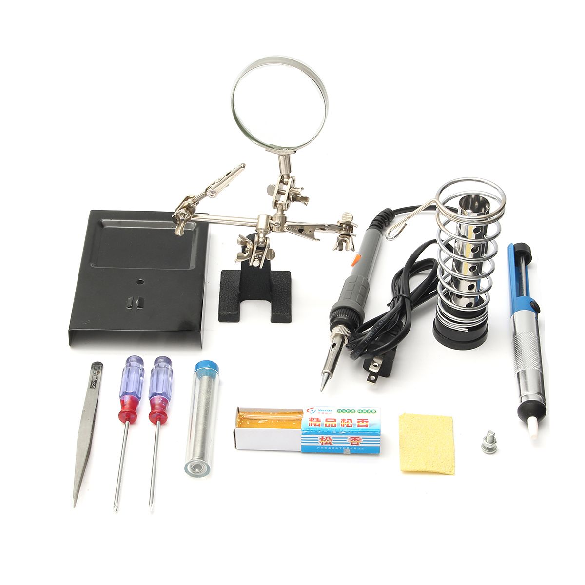 60W-110V220V-10-in-1-Electric-Soldering-Iron-Kit-Soldering-Sucker-Magnifying-Glass-1134021