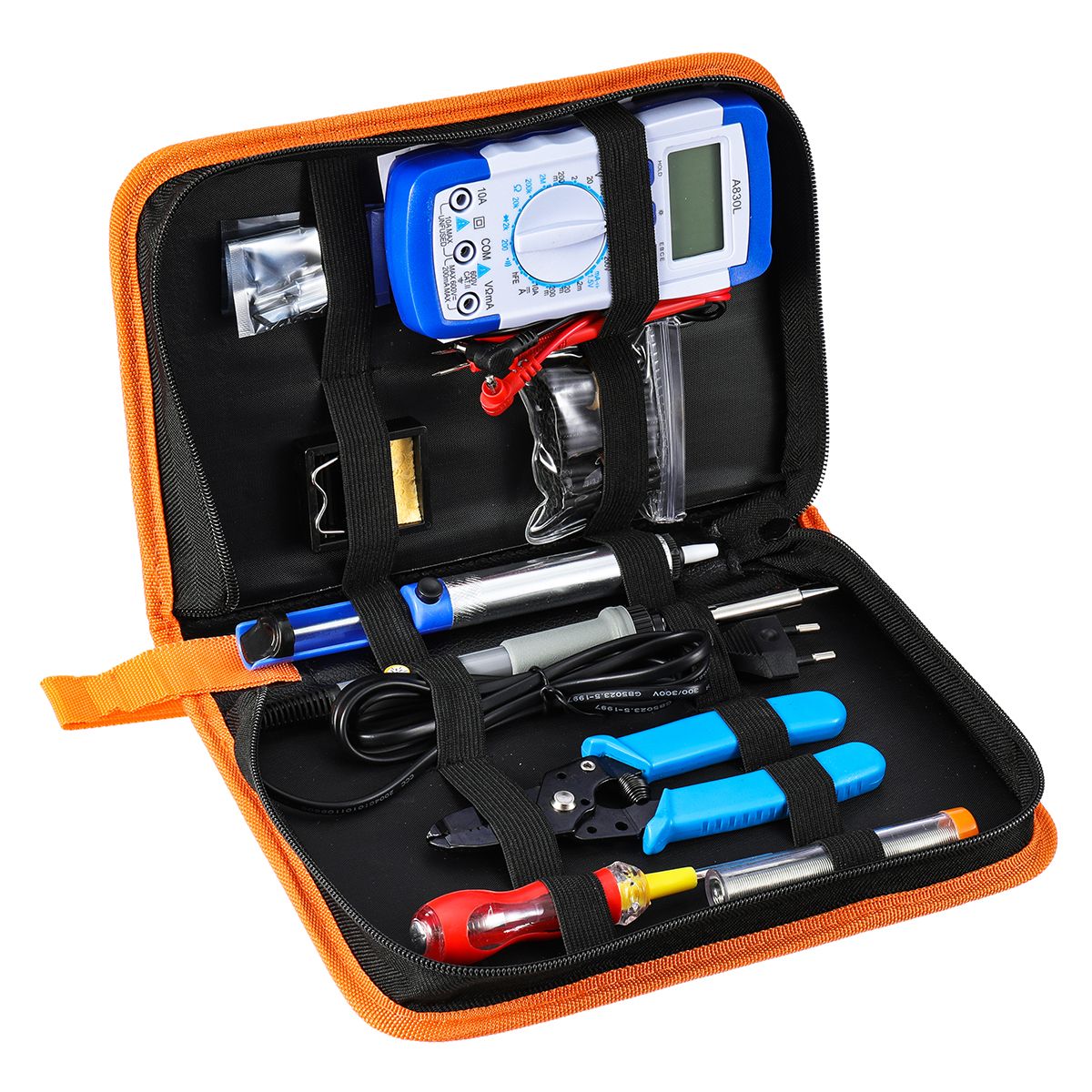 60W-Soldering-Iron-Kit-Tips-Electronic-Welding-Tool-Adjustable-Temperature-Case-1407153