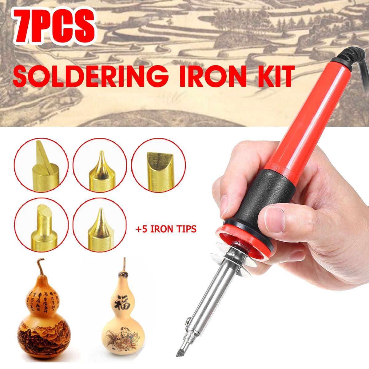 7Pcs-220V-30W-Adjustable-Electric-Temperature-Welding-Solder-Iron-Tool-Kit-1446442