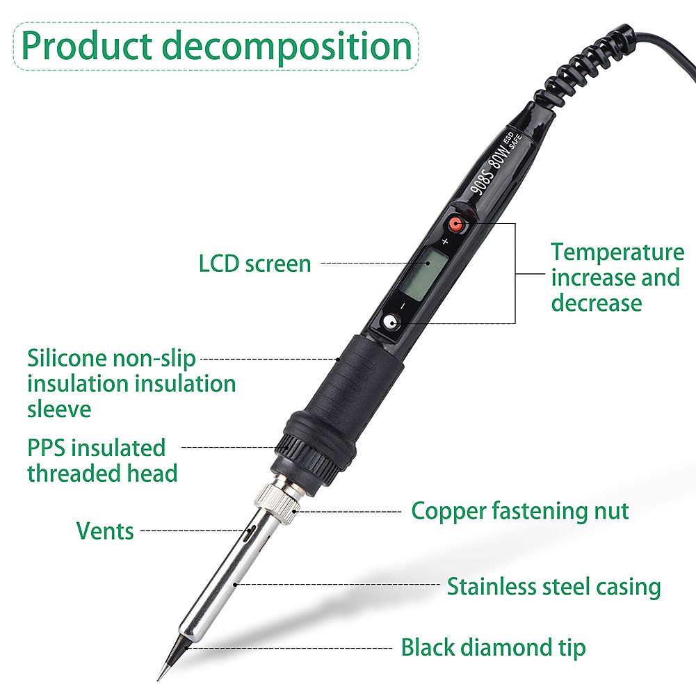JCD-908S-80W-Soldering-Iron-Tool-Kit-Adjustable-Temperature-110V-220V-LCD-Solder-Welding-Tools-Ceram-1696934