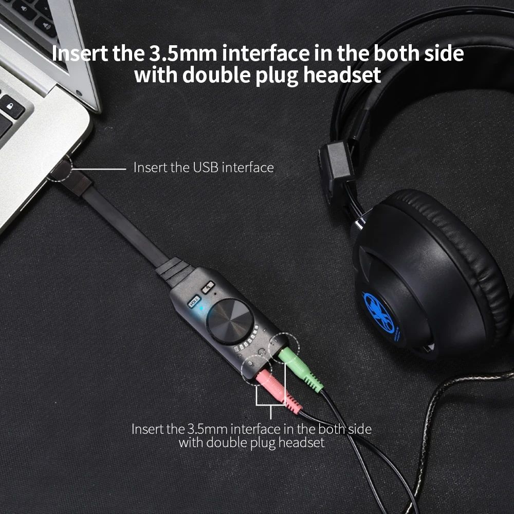 Plextone-GS3-USB20-External-Sound-Card-71-Channel-35mm-Headphone-Earphone-Audio-Converter-Adapter-fo-1696370