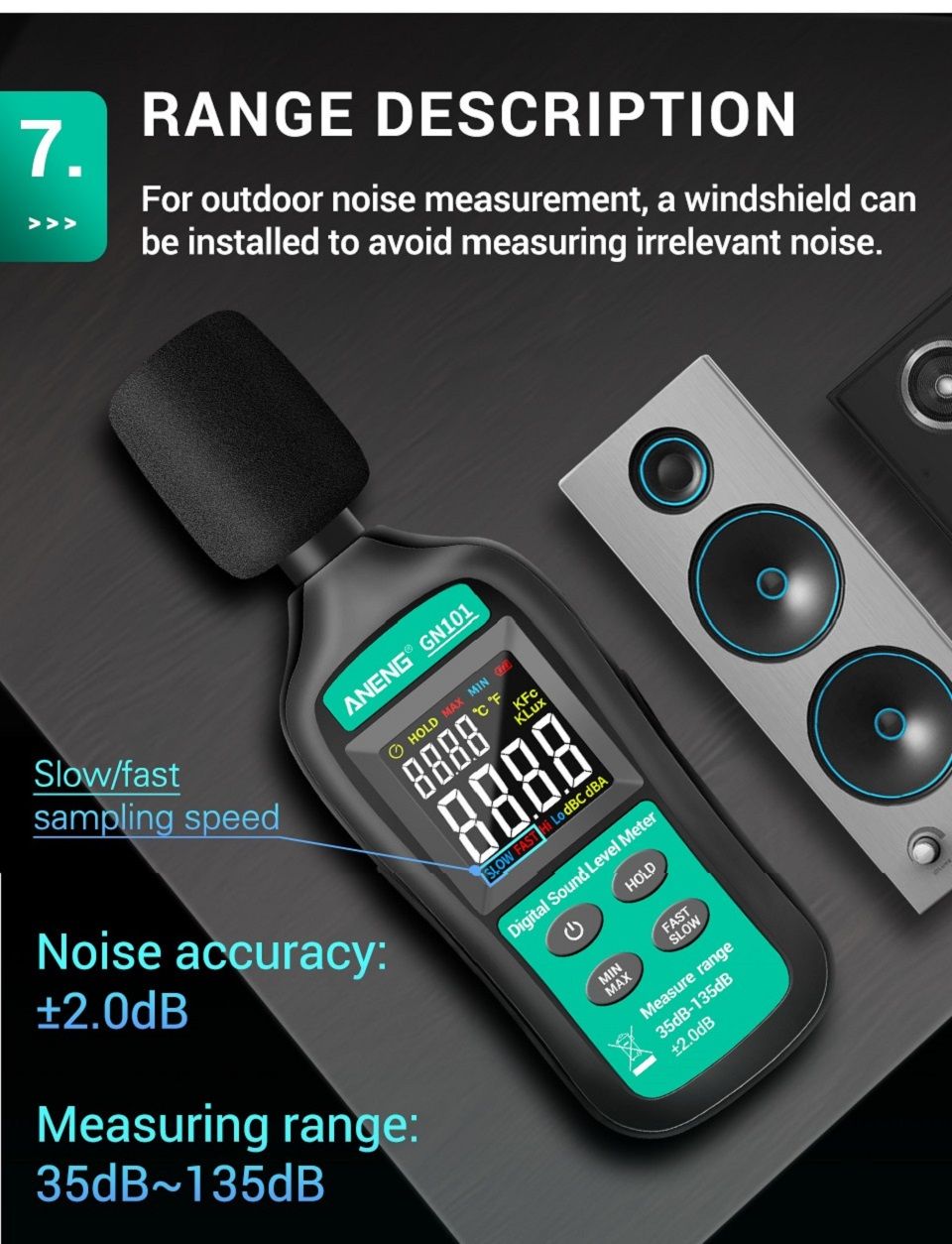 ANENG-GN101-Digital-Noise-Meter-Measurement-35-135db-Intelligent-Sound-Level-Meter-Decibel-Monitor-L-1750263