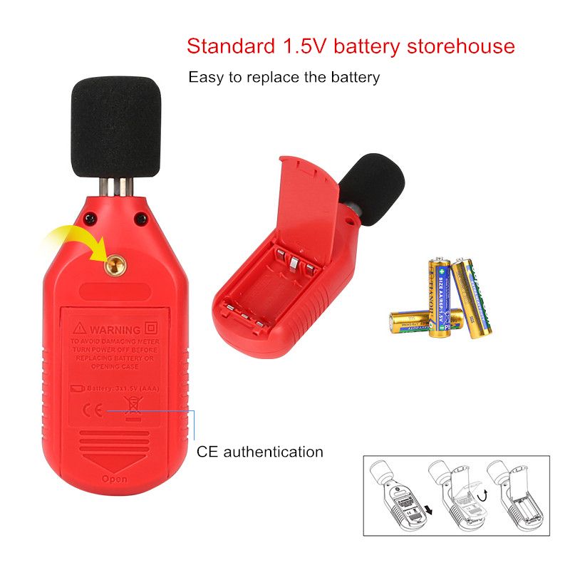 UNI-T-UT353BT-bluetooth-Sound-Level-Meter-Digital-Noise-Tester-30-130dB-Decibel-Monitoring-Sound-Lev-1236781