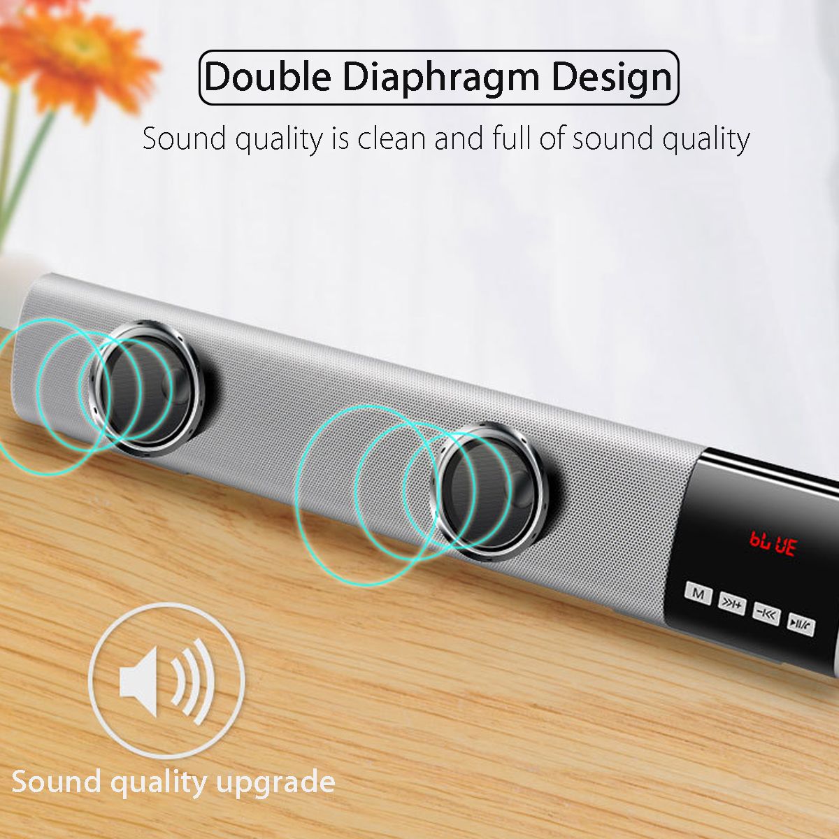 1800-mAh-HiFi-LED-Wireless-bluetooth-Speaker-Double-Diaphragm-BASS-Stereo-Sound-Bar-Built-in-Subwoof-1638246