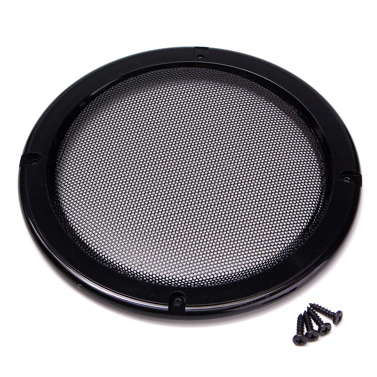 65-Inch-Speaker-Cover-Decorative-Circle-Metal-Mesh-Grille-Black-Gold-Decor-1666683