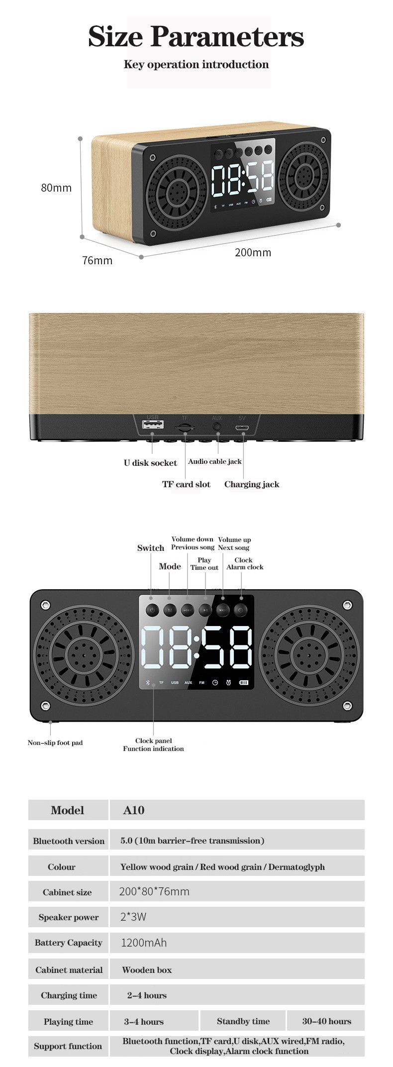 A10-Wooden-Portable-bluetooth-50-Speaker-Alarm-Clock-Wireless-Speakers-Support-TF-AUX-USB-FM-Radio-f-1702868