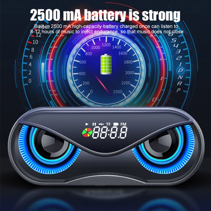 Bakeey-10W-Creative-Wireless-bluetooth-50-Speaker-Dual-Units-LED-Display-Alarm-Clock-FM-Radio-TF-Car-1598387