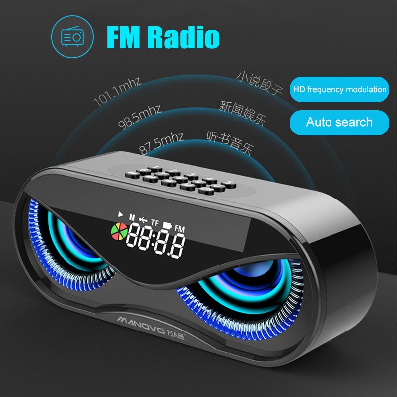 Bakeey-10W-Creative-Wireless-bluetooth-50-Speaker-Dual-Units-LED-Display-Alarm-Clock-FM-Radio-TF-Car-1598387