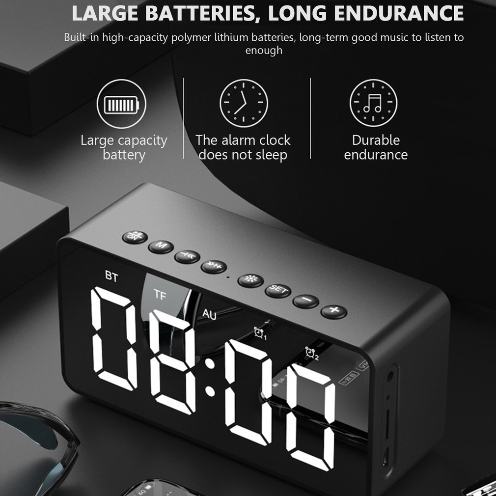 Bakeey-BT506-Wireless-bluetooth-50-Speaker-LED-Display-Dual-Alarm-Clock-TF-Card-4D-Bass-Stereo-Speak-1584324