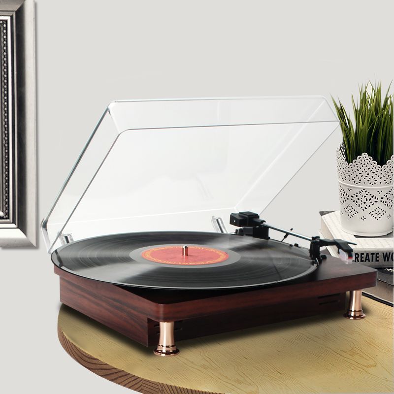 Bakeey-Record-Player-with-bluetooth-Input-Vinyl-Players-with-Built-in-Speakers-and-Dust-Cover-1746918