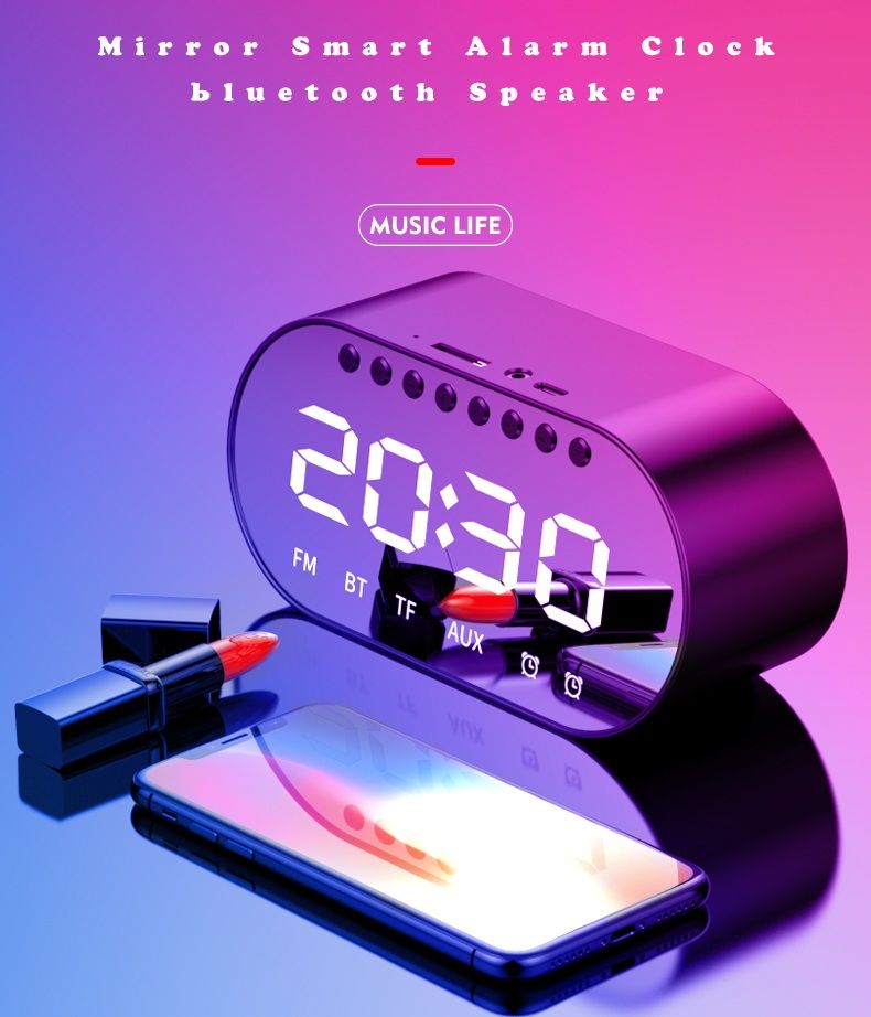 Bakeey-T1-Wireless-bluetooth-Speaker-Dual-Drivers-Dual-Alarm-Clock-LED-Display-FM-Radio-TF-Card-Heav-1582240