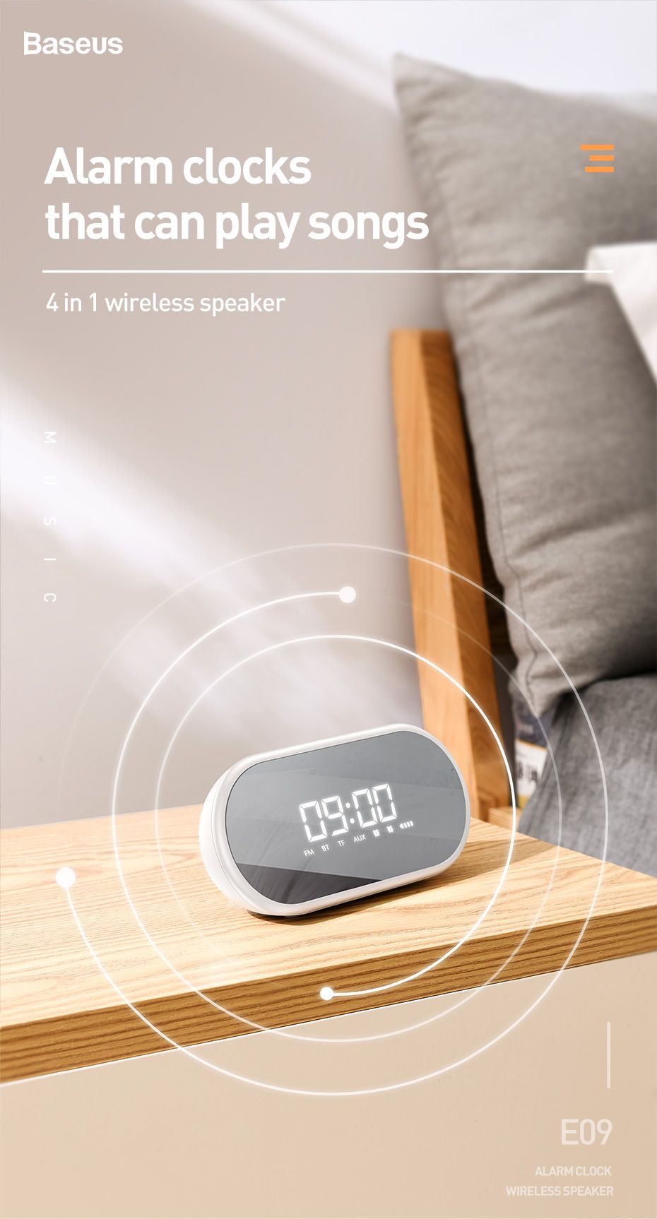 Baseus-E09-Wireless-bluetooth-Speaker-HiFi-Dual-Units-Dual-Alarm-Clock-LED-Display-Light-FM-Radio-TF-1508726