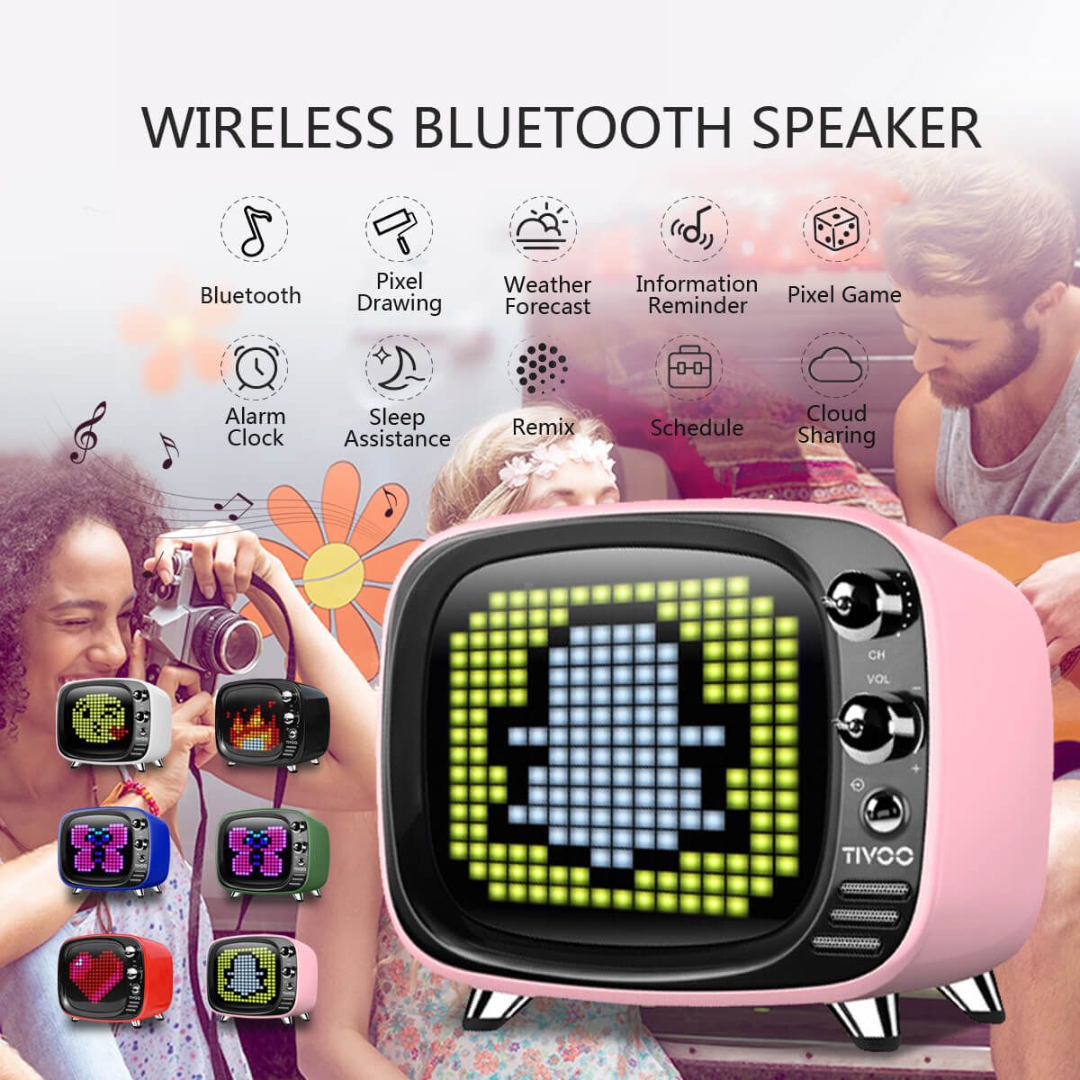 Divoom-Tivoo-Wireless-bluetooth-50-Retro-TV-Speaker-Portable-TF-Card-Small-Alarm-Clock-Mini-APP-Smal-1429905