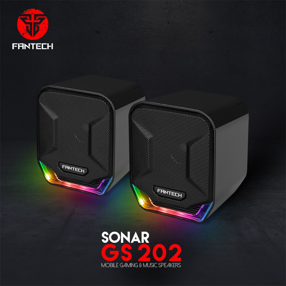 FANTECH-GS202-Mini-Magnet-free-35mm-USB-Plug-RGB-Lightning-PUBG-LOL-FPS-Gaming-Stereo-Music-Speaker-1682060