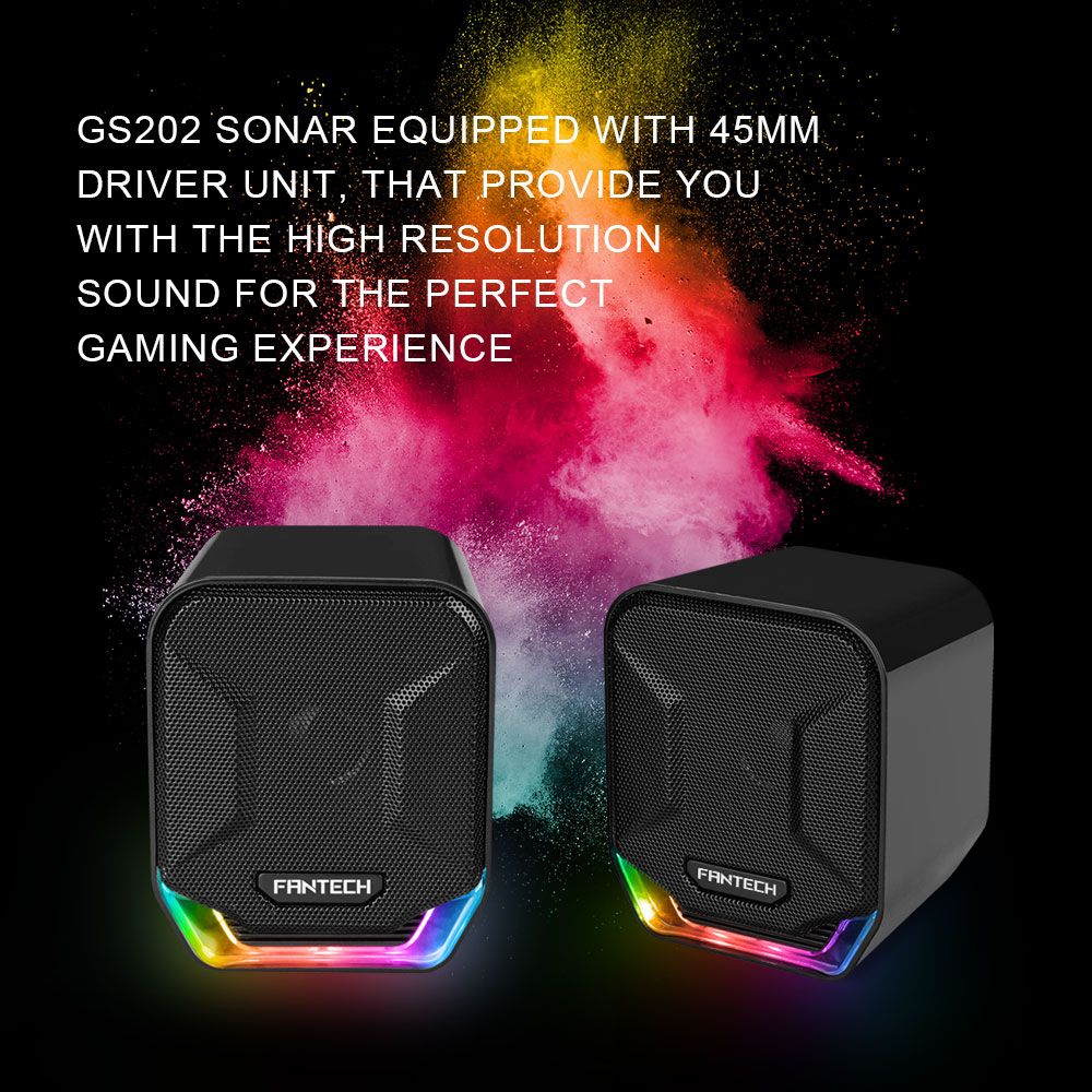 FANTECH-GS202-Mini-Magnet-free-35mm-USB-Plug-RGB-Lightning-PUBG-LOL-FPS-Gaming-Stereo-Music-Speaker-1682060