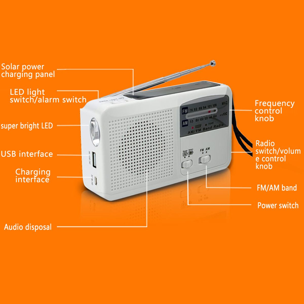 FM-AM-Radio-Phone-Charger-Flashlight-Hand-Crank-Solar-Powered-Speaker-1454643