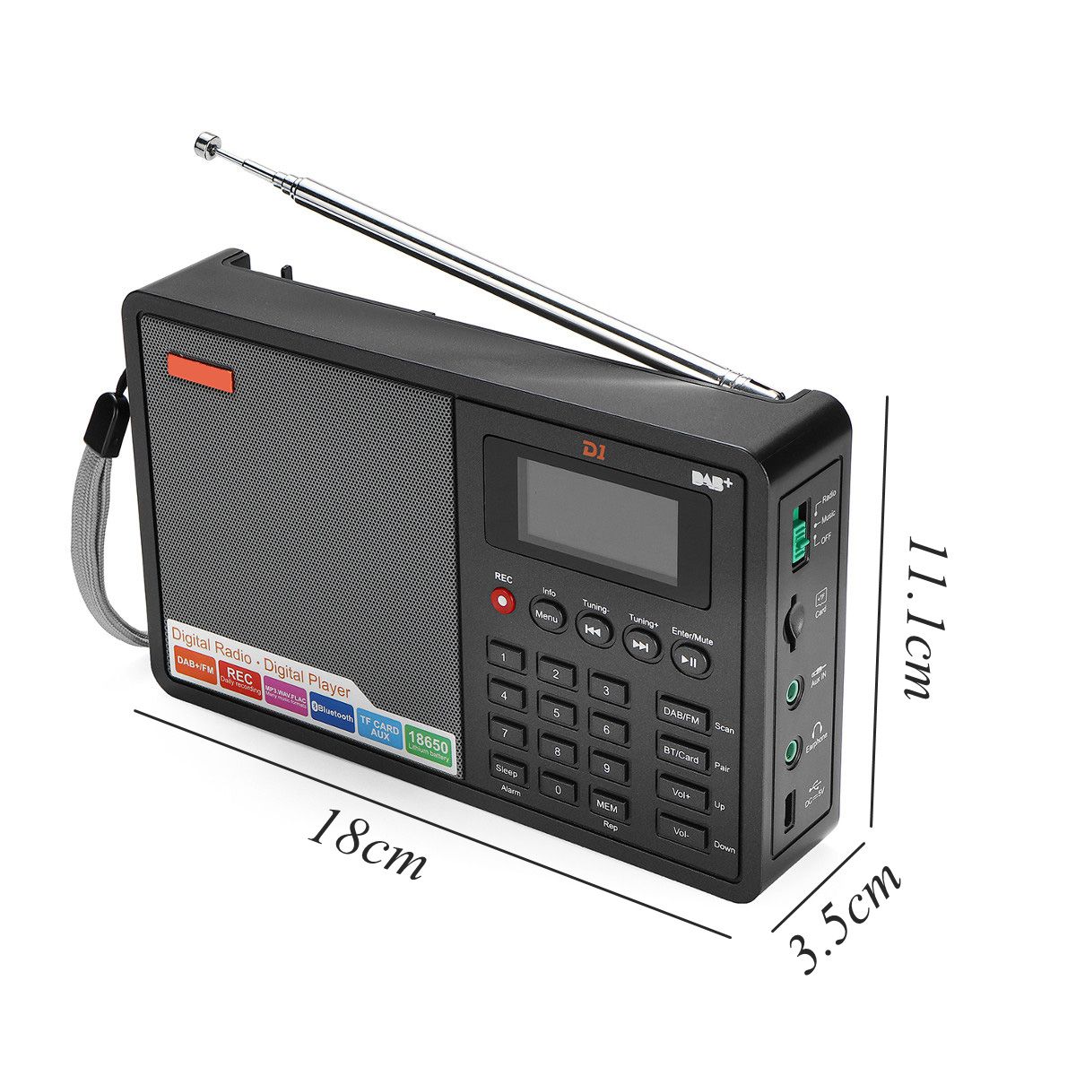 GTMEDIA-D1-DAB-Receiver-Portable-Digital-DAB-FM-Full-Band-Stereo-Radio-1647019