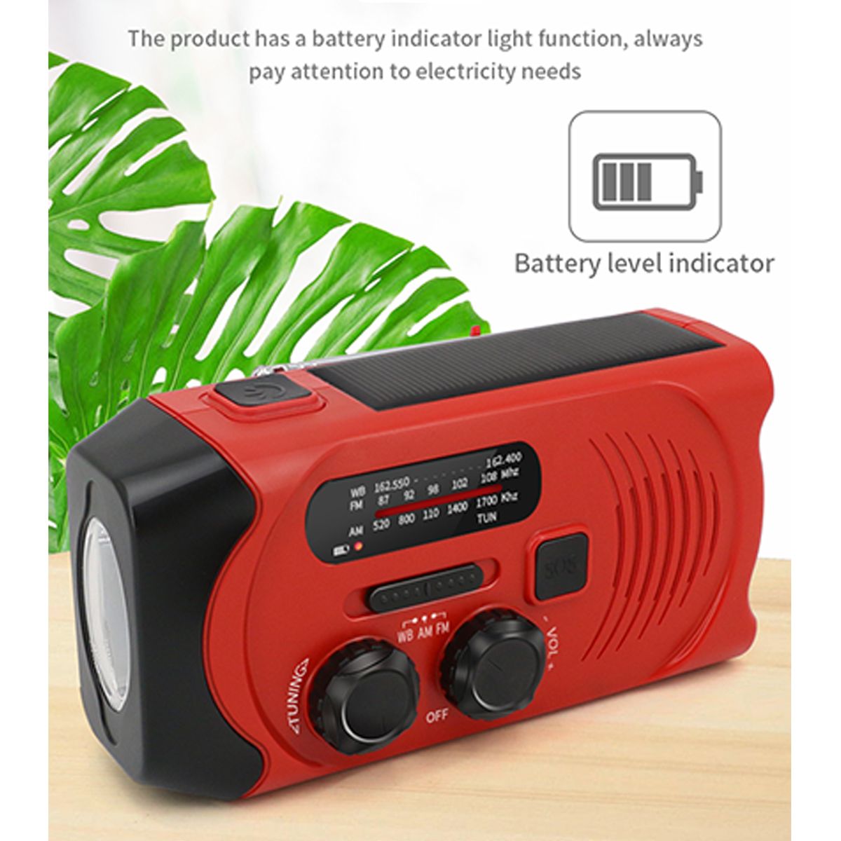 Hand-Crank-Solar-Power-Dynamo-AMFMWB-NOAA-Global-Weather-Radio-Flashlight-Power-Bank-1495503