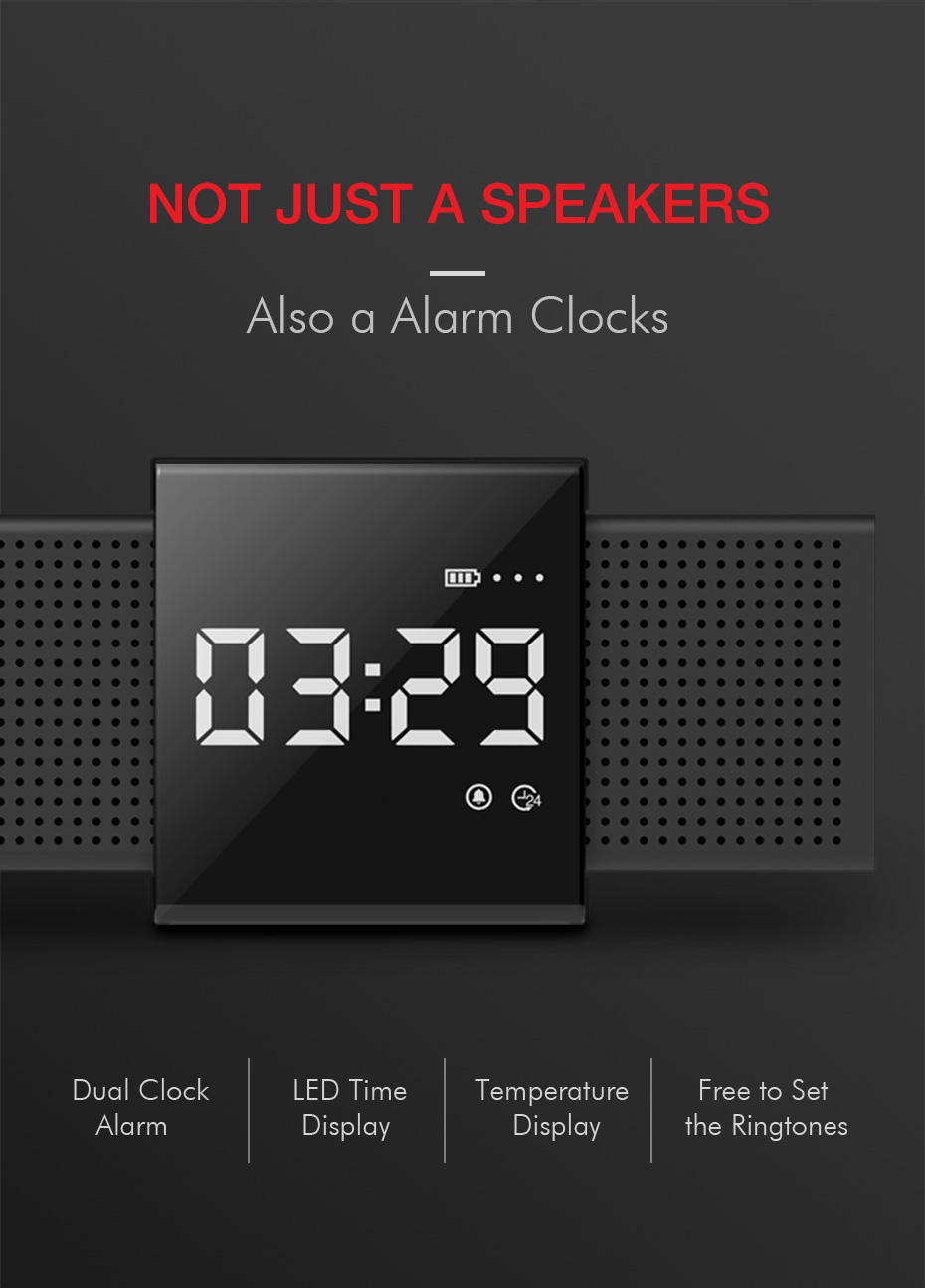 Havit-M28-Portable-Wireless-bluetooth-Speaker-Dual-Units-LED-Display-Alarm-Clock-FM-Radio-TF-Card-Sm-1461200