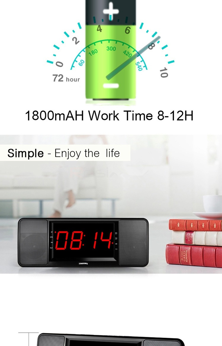 LEADSTAR-HiFi-Dual-Unit-Wireless-bluetooth-Speaker-LED-Display-Alarm-Clock-1800mAh-TF-Card-Subwoofer-1236985
