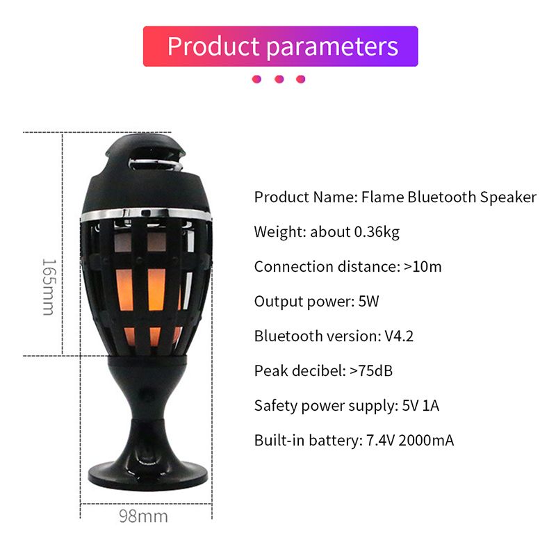 LED-Flame-Atmosphere-Speaker-Lamp-Wireless-bluetooth-Speaker-2000mAh-IP65-Waterproof-Speaker-1604045